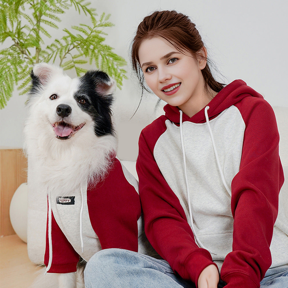 Hunde-Hoodie mit Buchstabenmuster – Bild 3 | LuxeStyle