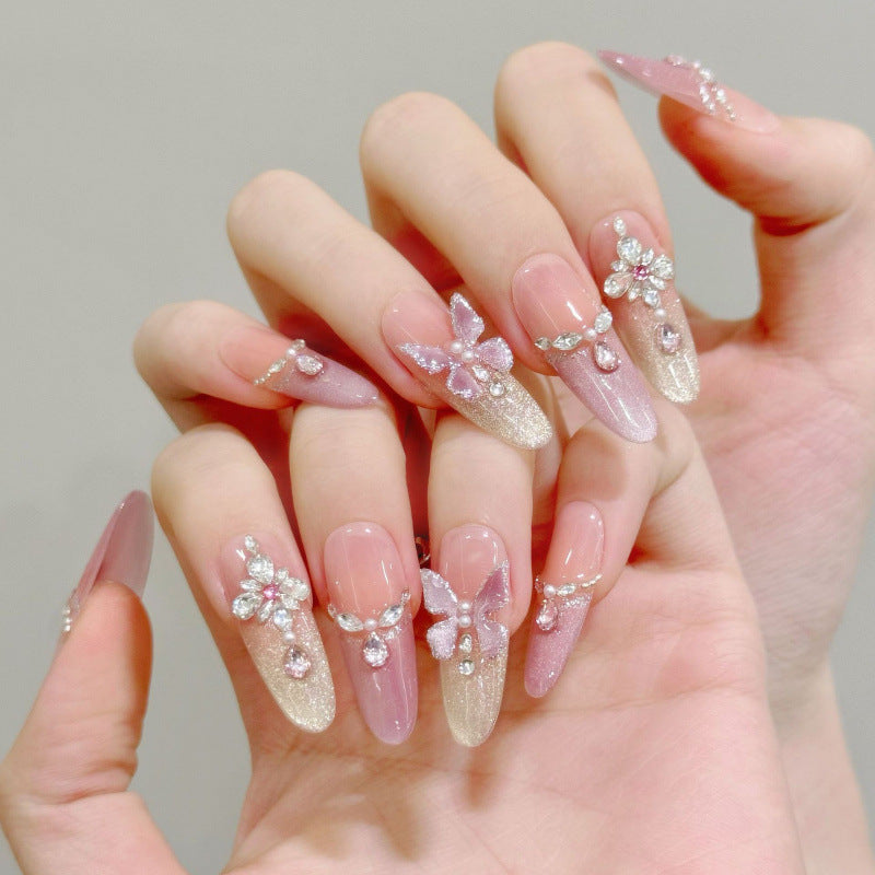 Fairy-Style Nagelsticker mit Sterne-Muster