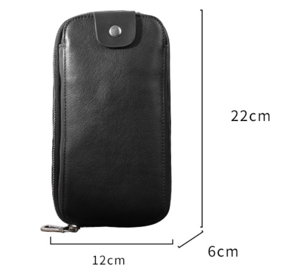 Leder-Taille-Rucksack