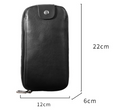 Leder-Taille-Rucksack