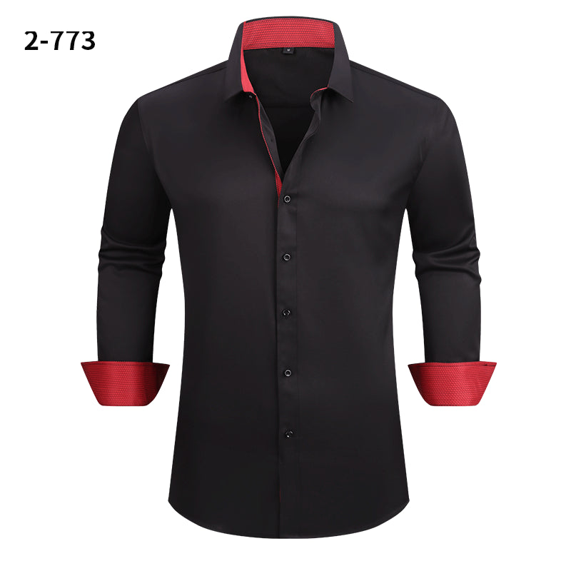 Herren Langarmshirt Business Casual – Bild 6 | LuxeStyle