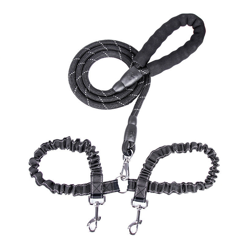 Doppelleine für Hunde aus Nylon – Bild 3 | LuxeStyle