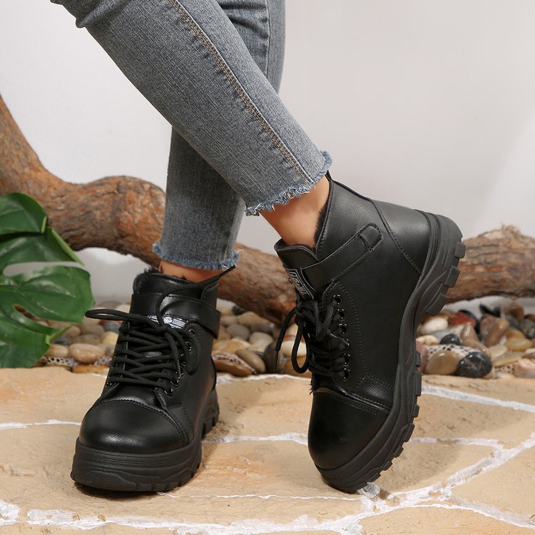 Gefütterte Casual Boots für Damen