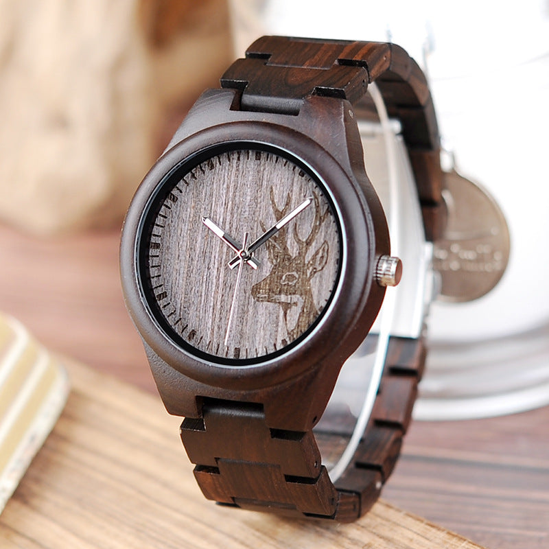 Holzarmbanduhr Classic Analog