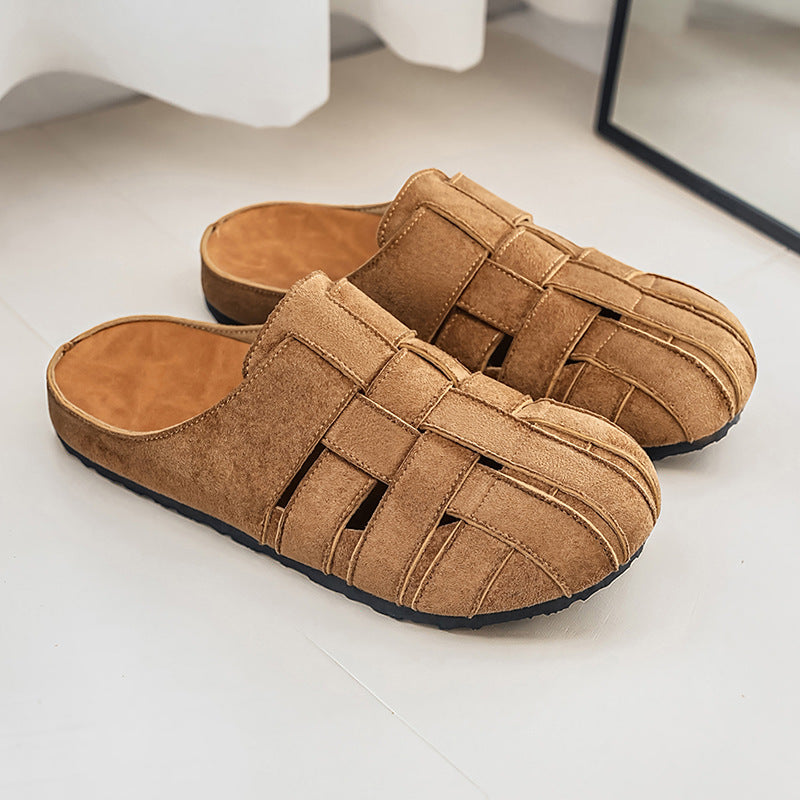 Herren Vintage Slide Sandalen – Bild 4 | LuxeStyle
