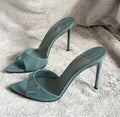 Hohe Stiletto-Sandalen