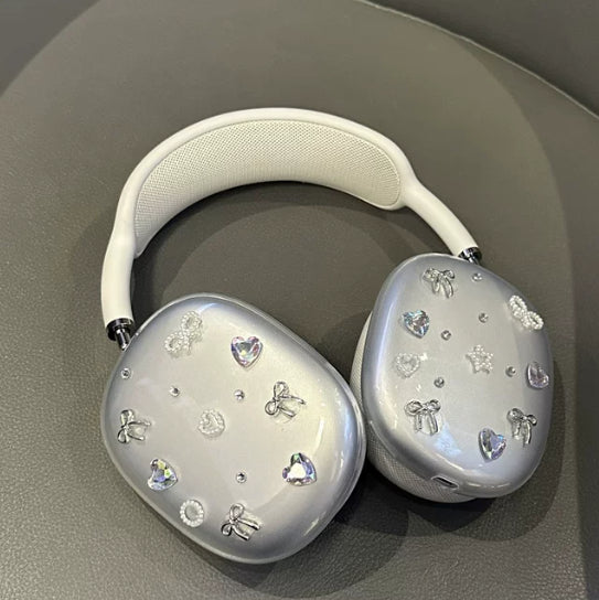 Schutzhülle für AirPods Max (Schleife & Herz) – Ansicht 3