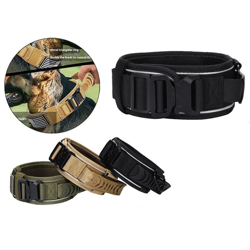 Reflektierendes Outdoor-Halsband mit Leine – Bild 5 | LuxeStyle