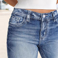 Lichtblaue Slim-Fit Jeans
