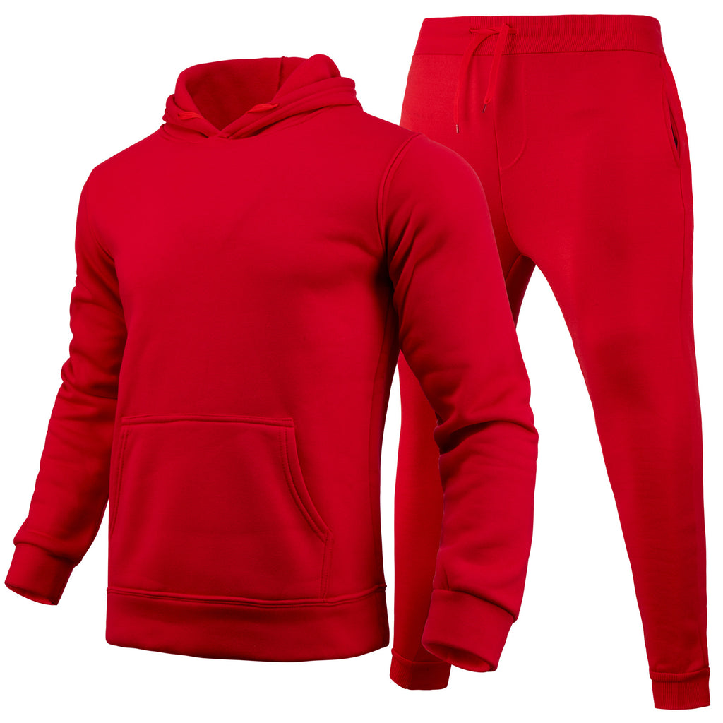 Slim-Fit Hoodie Set Urban Casual