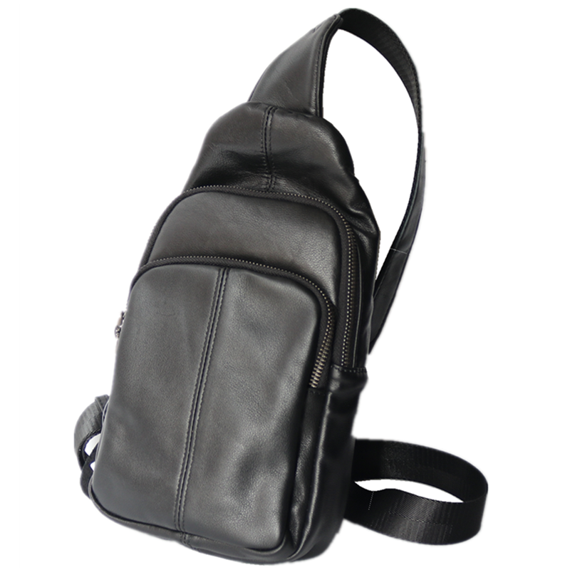 Sportliche Crossbody-Tasche aus Rindsleder – Bild 3 | LuxeStyle