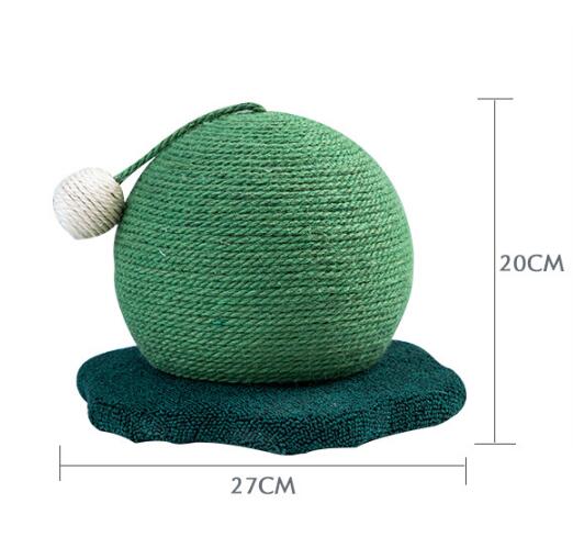 Orangen-Kirschen Katzenbaum mit Kratzstamm