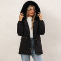 Fleecegefüllte Baumwolljacke mit Kapuze – Bild 9 | LuxeStyle