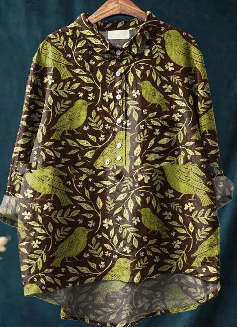 Shirt mit Tiermuster | LuxeStyle