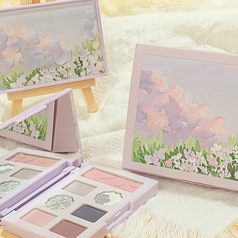 Lidschatten-Palette "Blue Petals" – Bild 5 | LuxeStyle