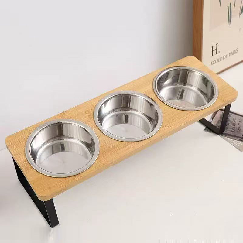 Anti-Kippschale Edelstahl für Hunde & Katzen