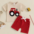 Kleinkinder Jungen Sommer-Set mit Lastwagen – Bild 8 | LuxeStyle