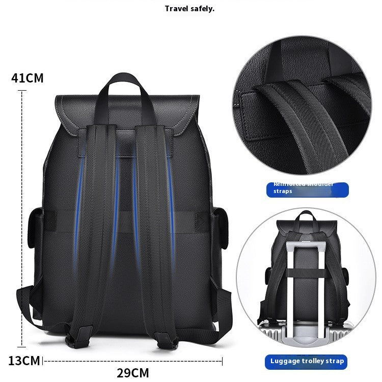 Business-Rucksack mit gebogenem Schultergurt