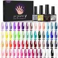 60 Farben Nagelkleber Set – Ablösbar