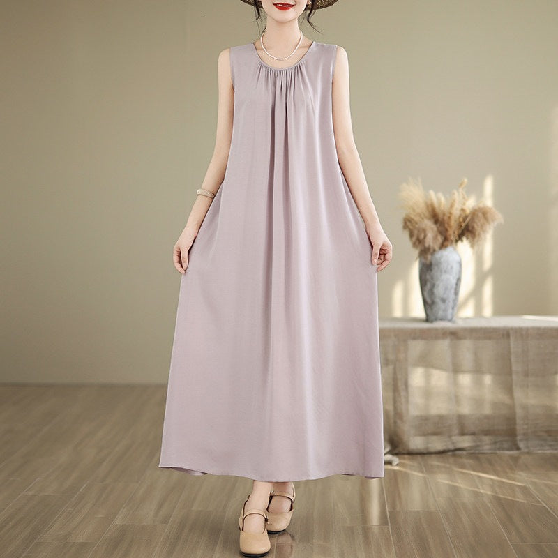 Florales Strandkleid für den Sommer