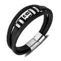 Stahl-LEDer-Armband – Bild 1 | LuxeStyle