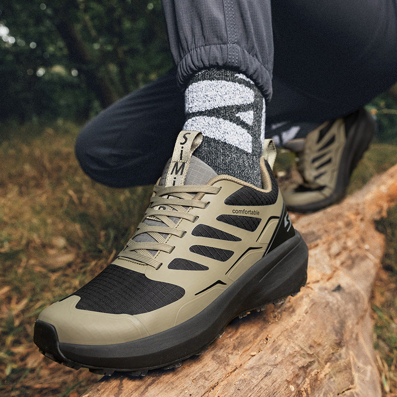 Atmungsaktive rutschfeste Wanderschuhe für Herren – Bild 2 | LuxeStyle