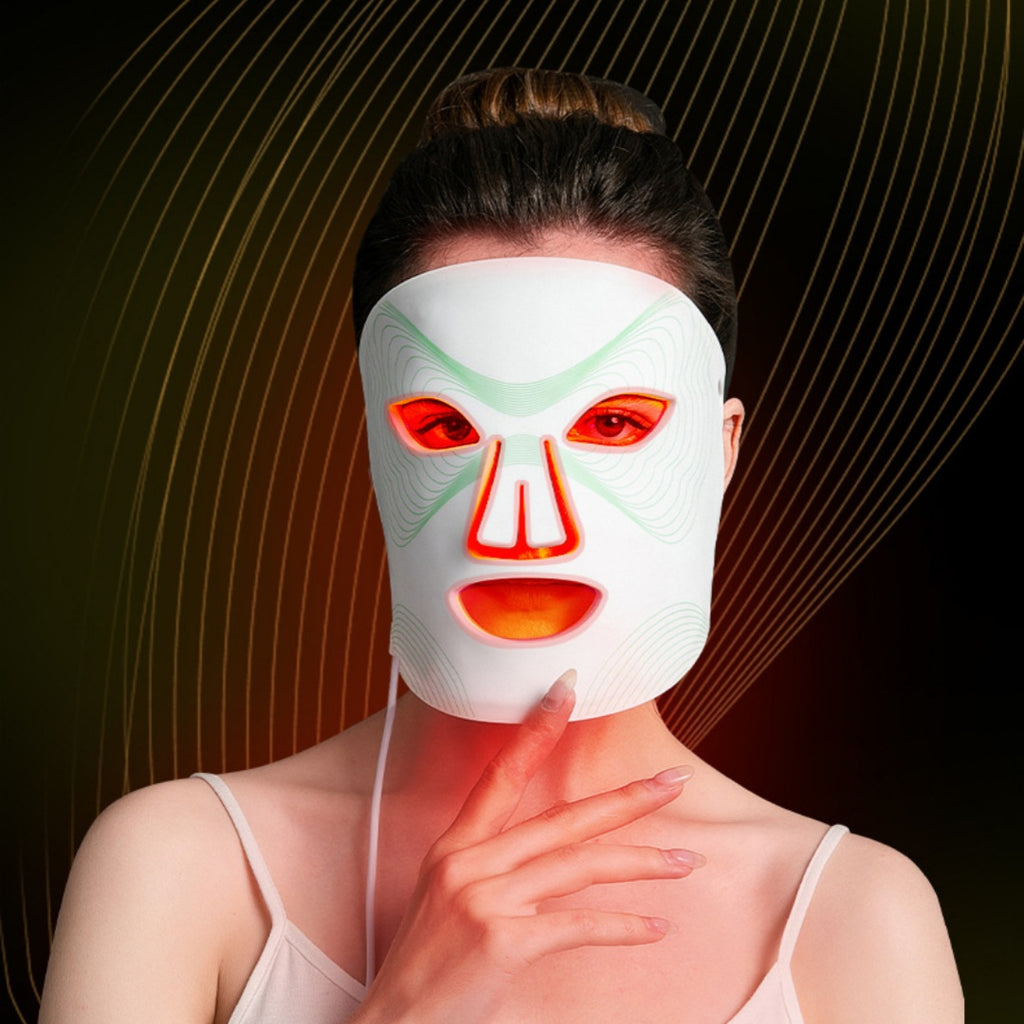 Silikon LED-Gesichtsmaske für Hautverjüngung