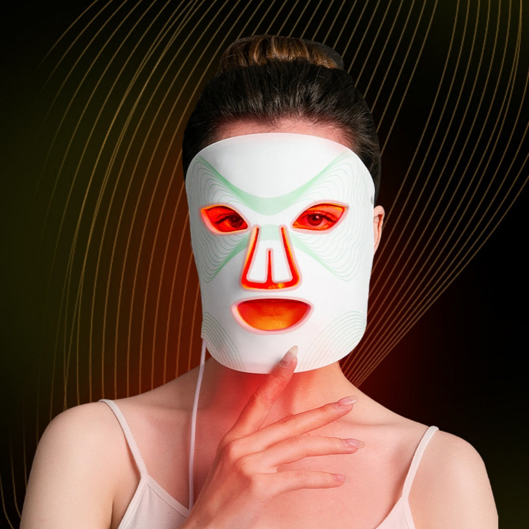Silikon LED-Gesichtsmaske für Hautverjüngung