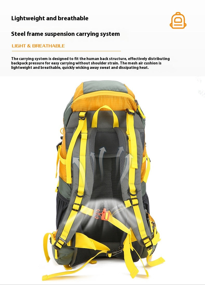 Faltbarer Wanderrucksack mit grossem Fassungsvermögen – Bild 5 | LuxeStyle