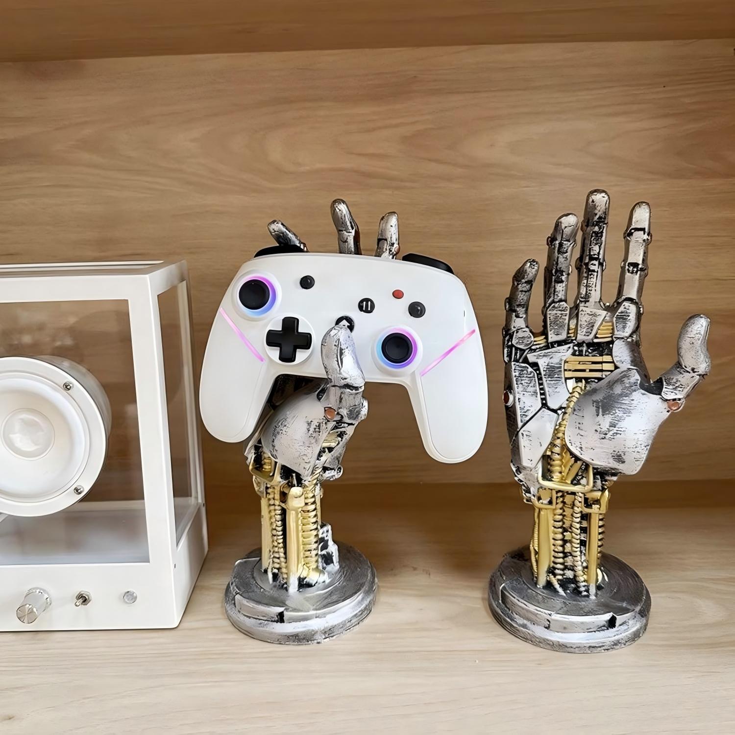 Mechanische Hand Skulptur Controller-Halter