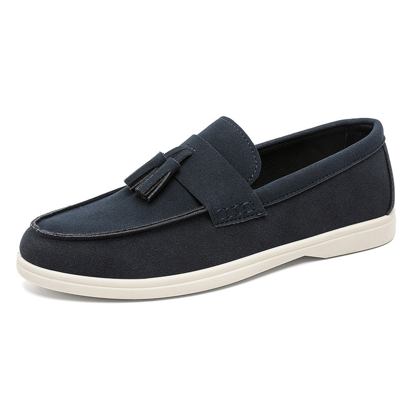 Suede Business-Casual Loafers