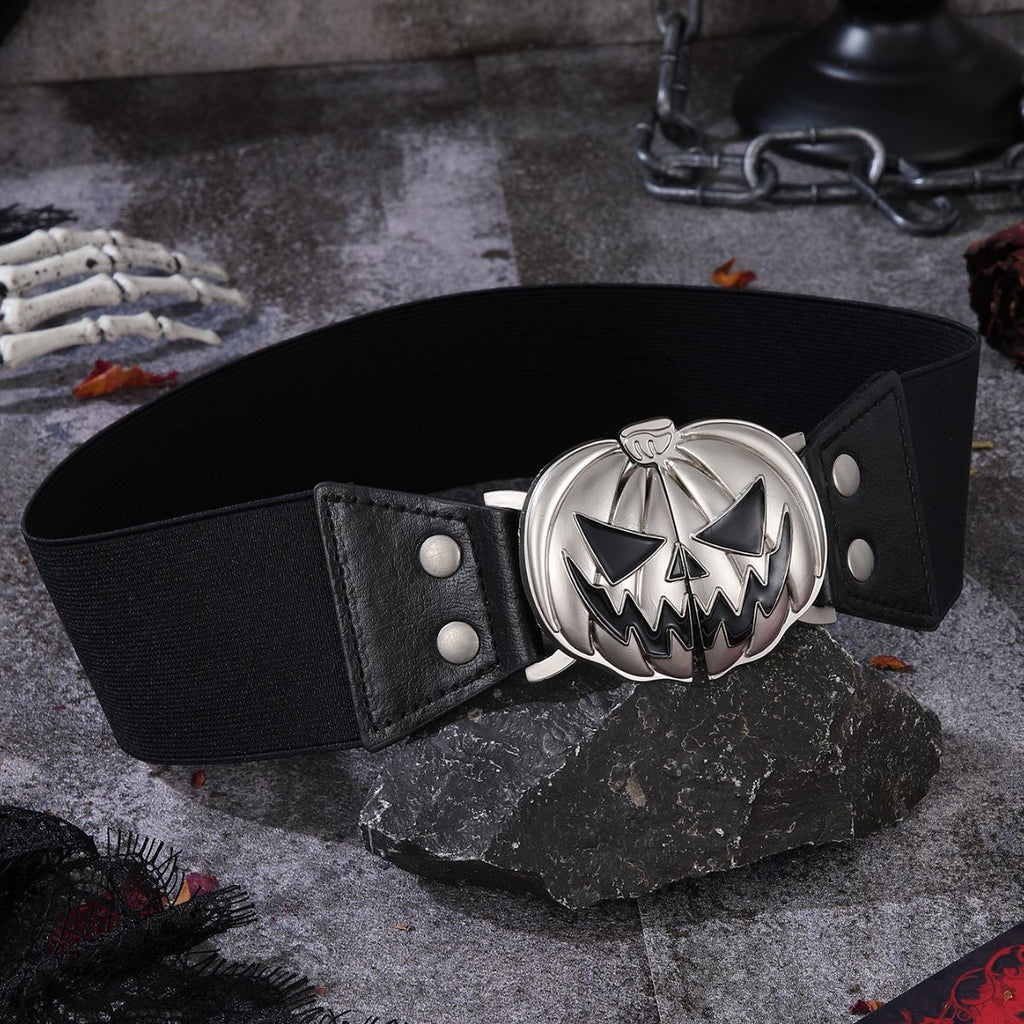 Vielseitiger Kürbis-Totenkopf Gürtel