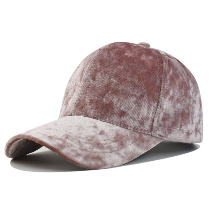 Samt-Cap «Velours» · Retro Baseball-Mütze, verstellbar – Ansicht 4