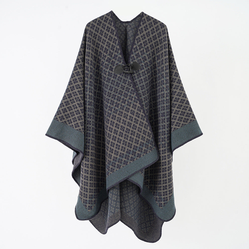 Grosser, dicker, warmer Split-Schal – Bild 7 | LuxeStyle