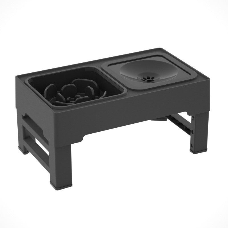 Hunde Futtertisch mit Trinknapf, höhenverstellbar – Bild 2 | LuxeStyle