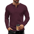 Herren Langarm-Sweatshirt mit Jacquard-Muster