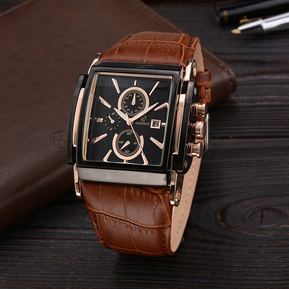 Business Quarz-Uhr für Herren – Bild 8 | LuxeStyle