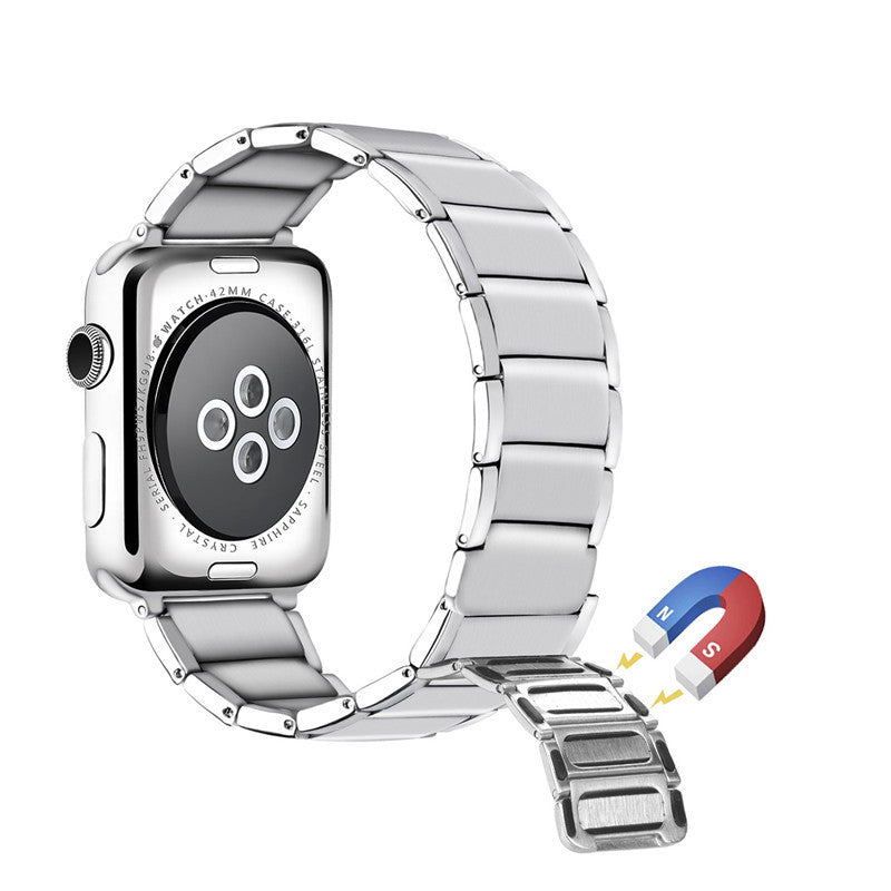 Magnetisches Edelstahl-Armband für Apple Watch – Bild 6 | LuxeStyle
