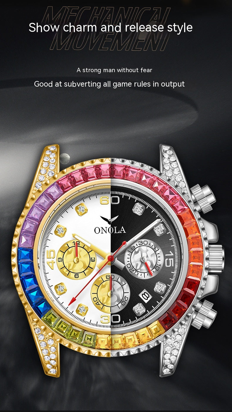 Business-Armbanduhr mit feinem Stahlband – Bild 7 | LuxeStyle