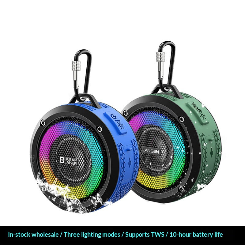 Bluetooth-Lautsprecher «BassCube» · RGB-Licht