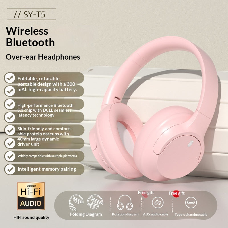 Bluetooth Over-Ear Kopfhörer mit langer Akkulaufzeit