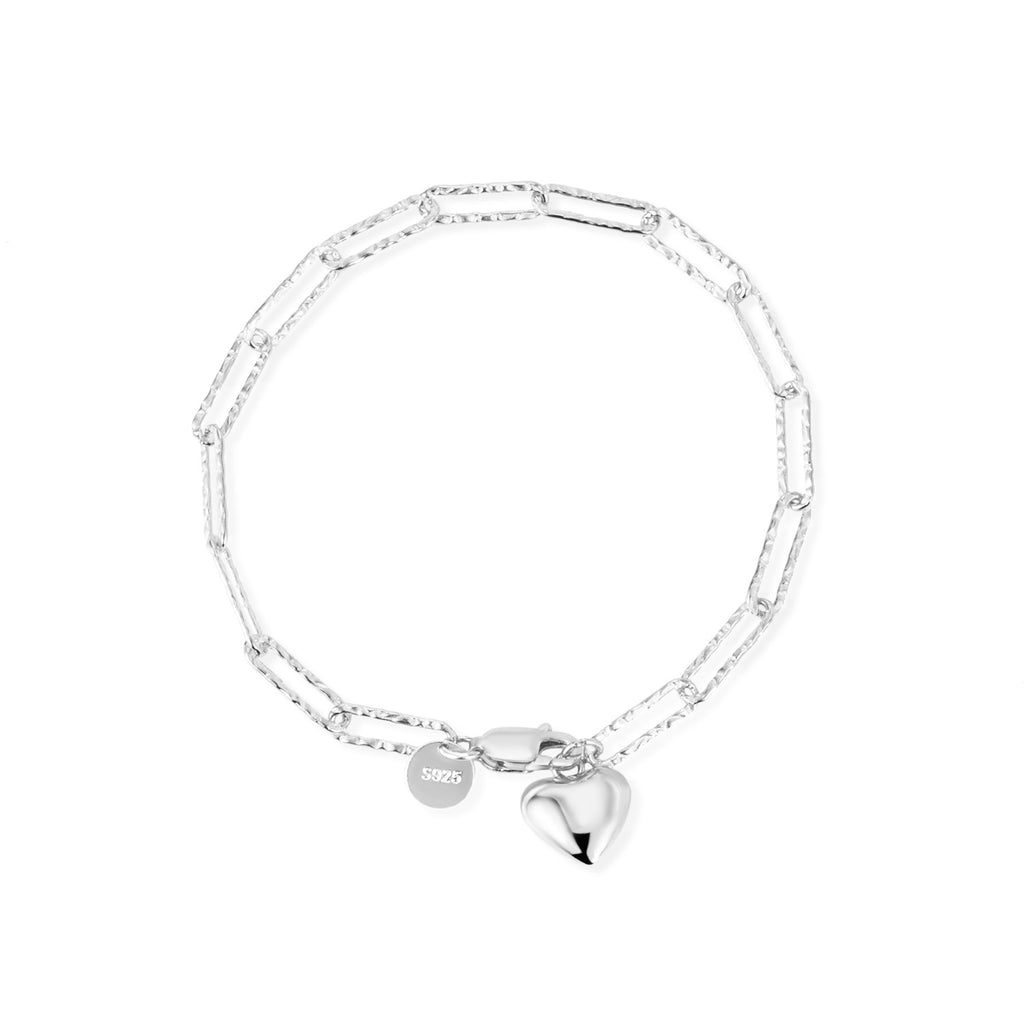 Herzarmband aus 925 Sterling Silber | LuxeStyle