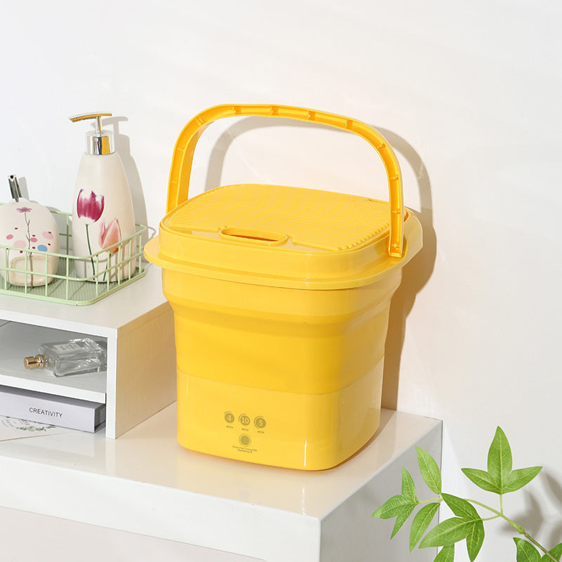 Faltbare Mini-Waschmaschine mit Trocknerfunktion