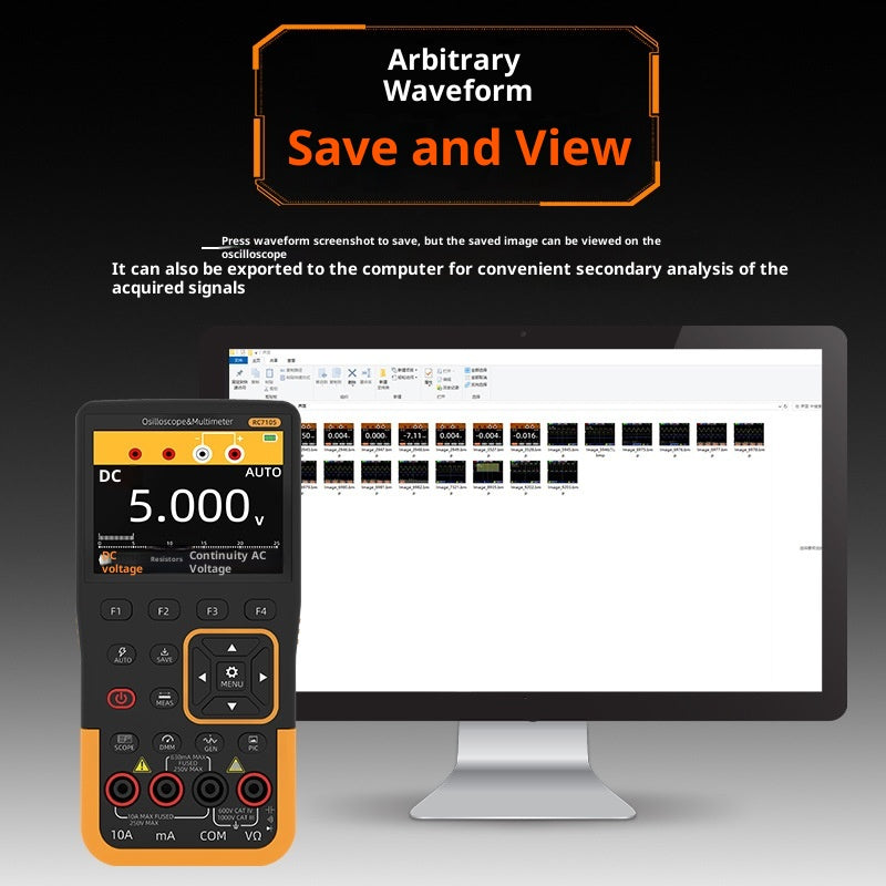 3-in-1 Dual-Channel Oszilloskop Multimeter – Bild 4 | LuxeStyle