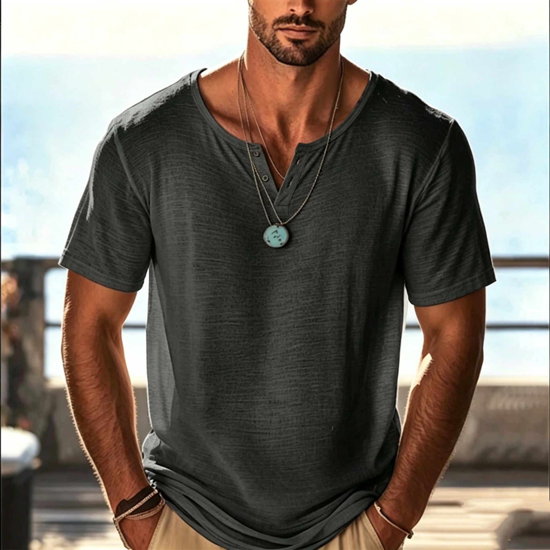 Leichte Sommer-Shirts für Herren