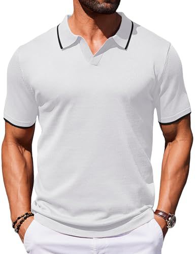 Herren Retro-Print Kurzarm-Shirt