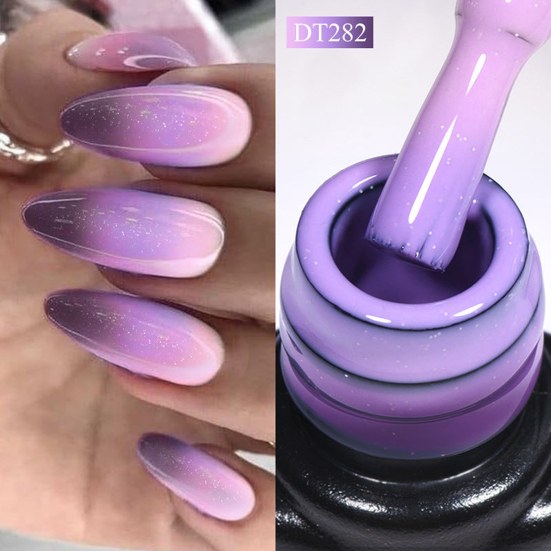 Schimmernder Thermo-Gel Nagellack