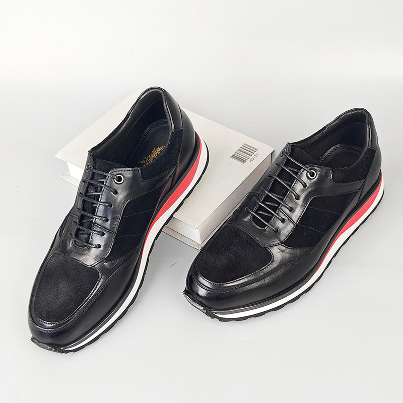 Britische Casual Lederschuhe im Retro-Stil