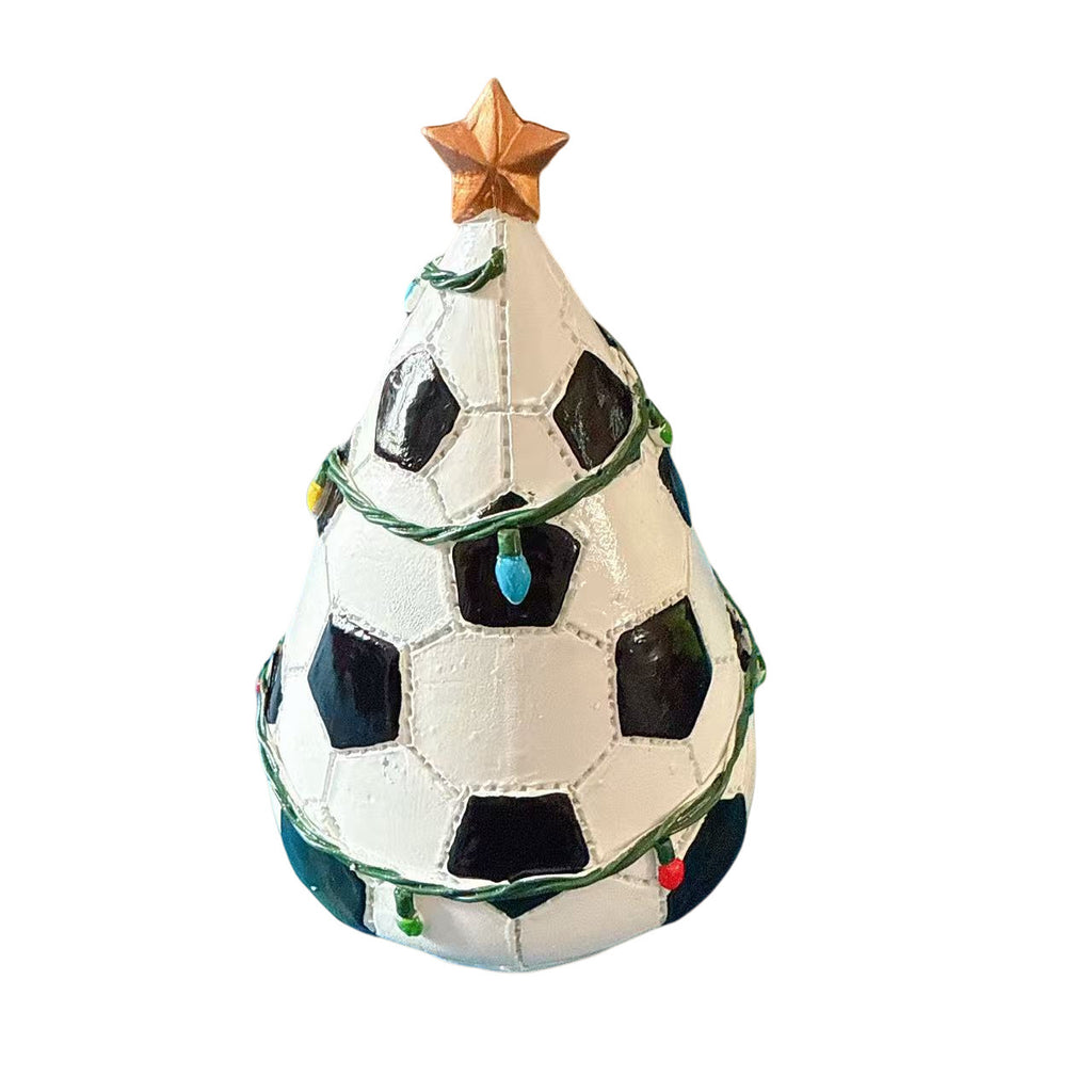 Rugby Weihnachtsbaum aus Harz 15 cm – Bild 6 | LuxeStyle