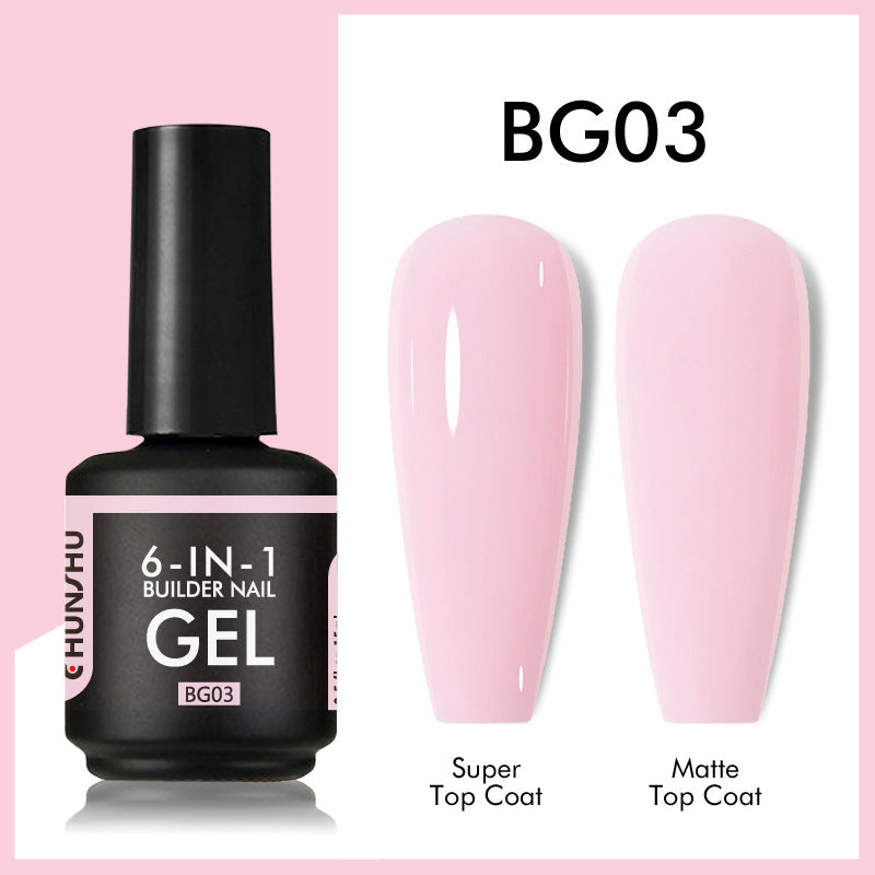 6-in-1 Verlängerungsgel für Nägel, 15ml – Bild 14 | LuxeStyle